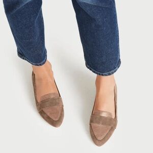 THE BLACKBIRD Oak Shimmer Suede women size 6.5